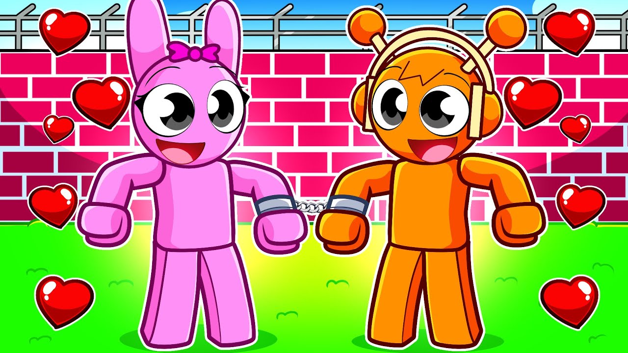 Pink e Oren ficaram PRESOS na PRISÃO do ROBLOX!!
