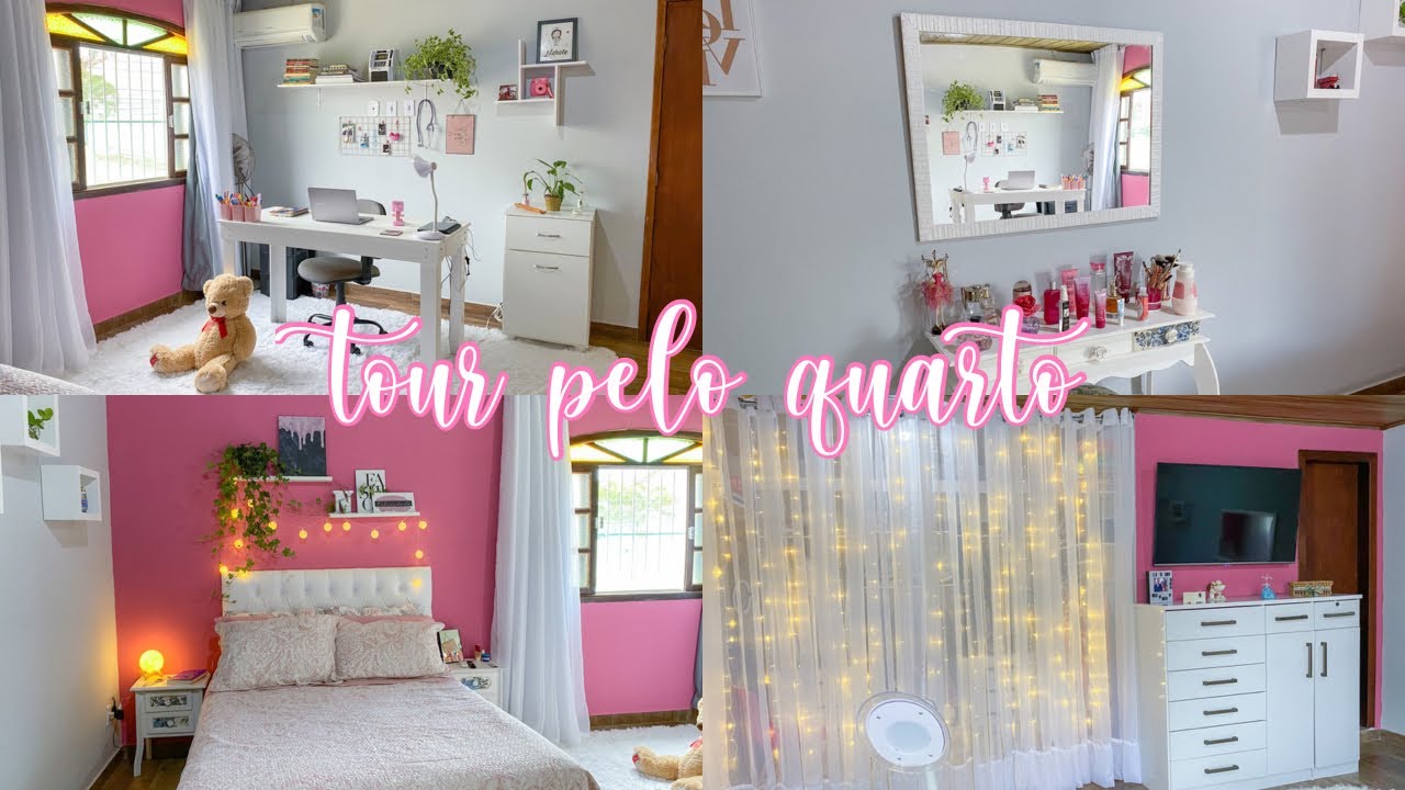 TOUR PELO MEU QUARTO ✨ mostrei meu closet