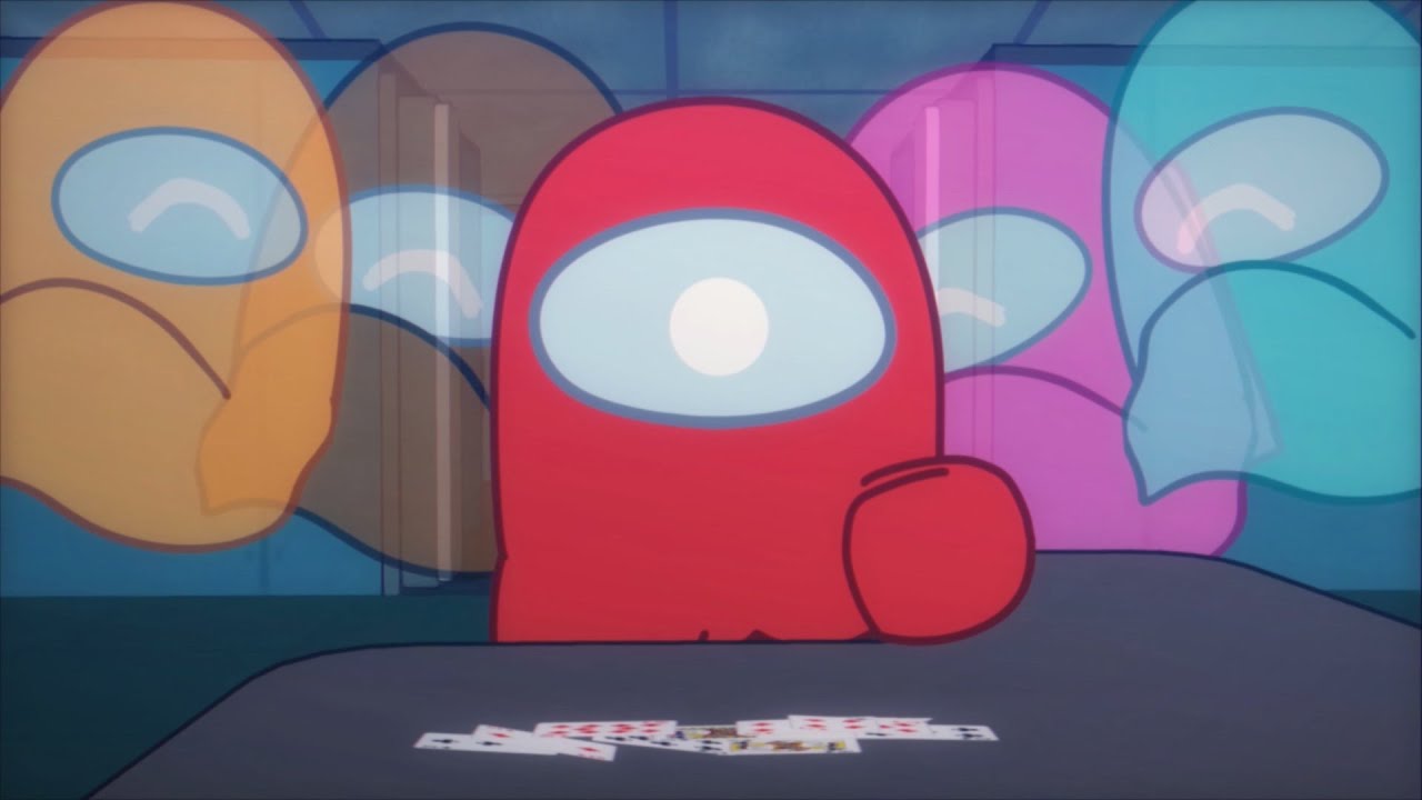 심령현상 in 어몽어스 애니메이션 / Poltergeist in AmongUs animation