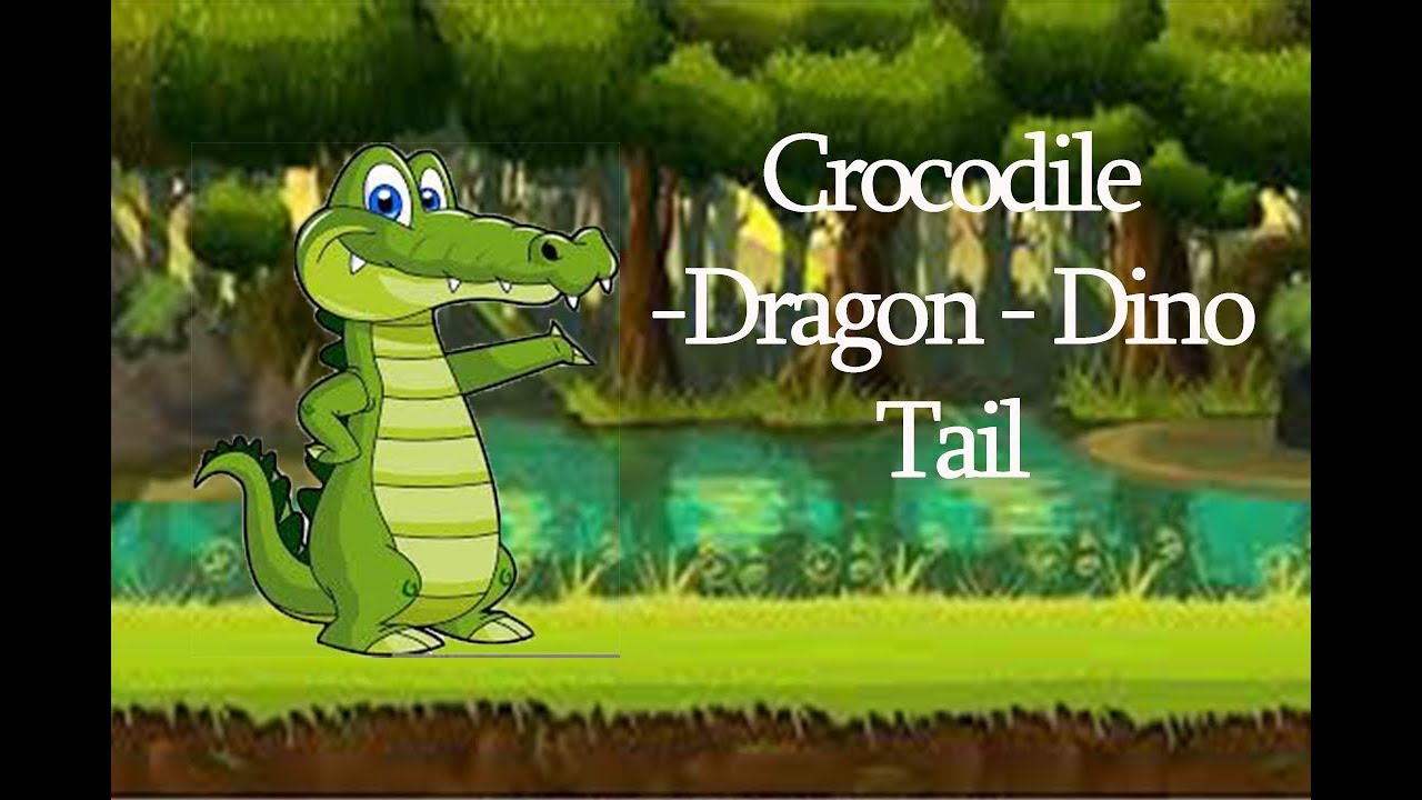 DIY Crocodile - Alligator - Dinosaur Tail