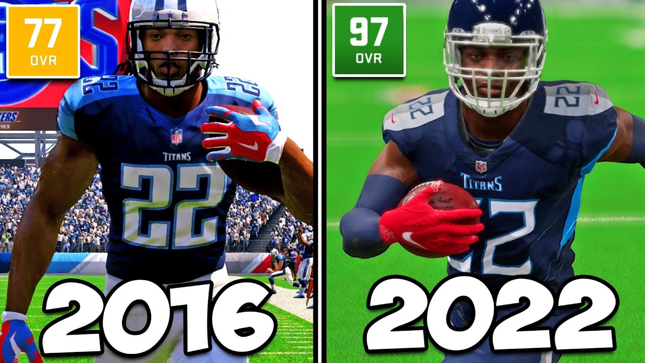 Scoring a Touchdown with Derrick Henry in EVERY Madden!