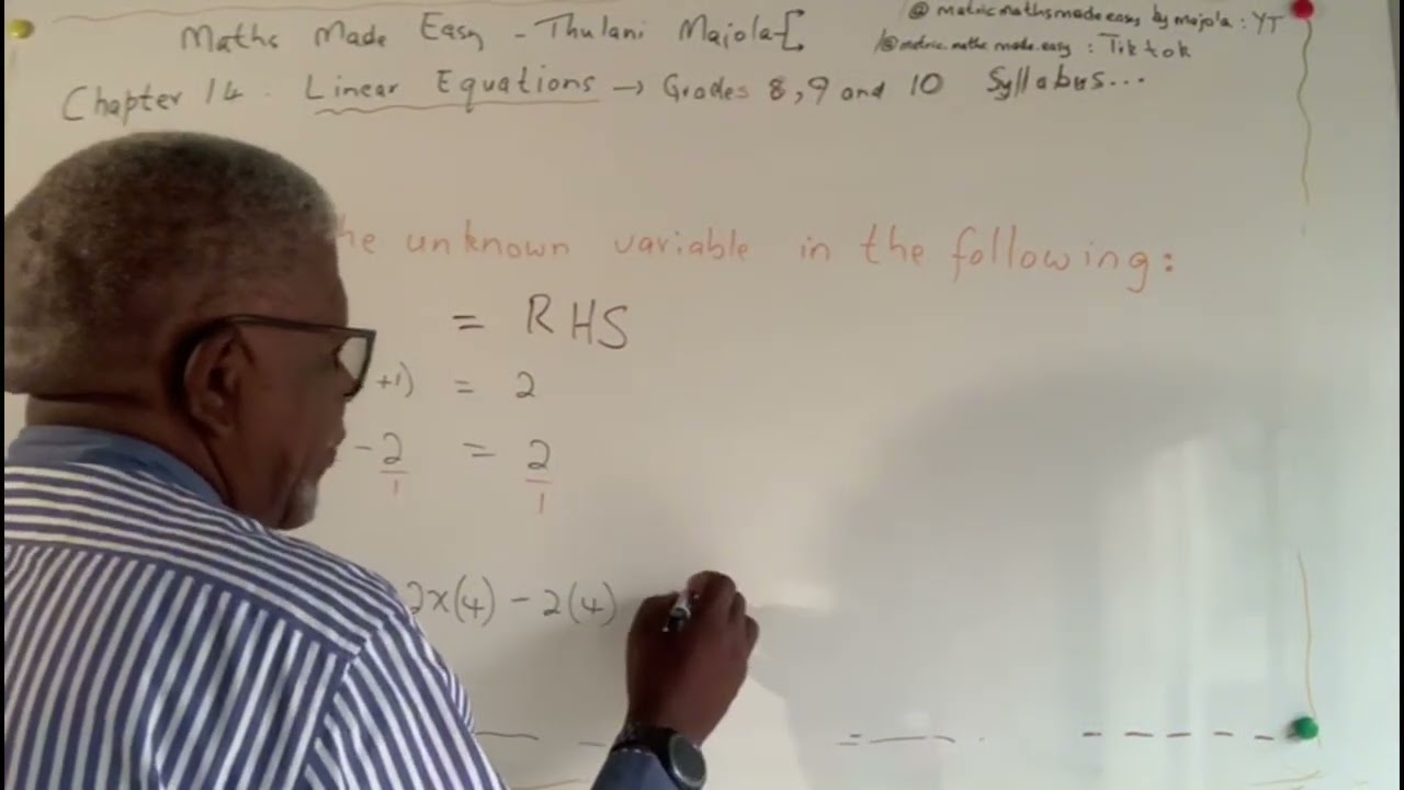 14.20 Linear Equations