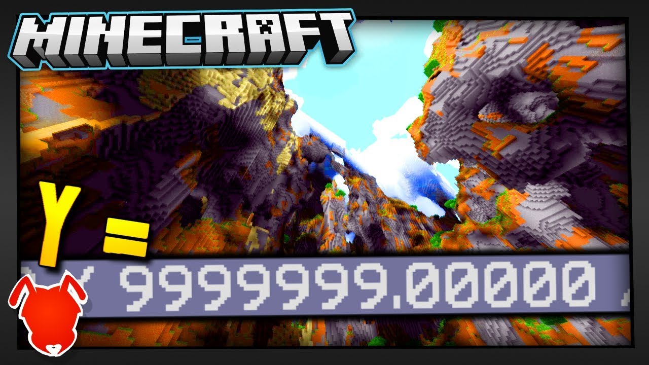 БЕСКОНЕЧНЫЙ ОГРАНИЧЕНИЕ ПОСТРОЙКИ И ВЫСОТЫ в MINECRAFT?!