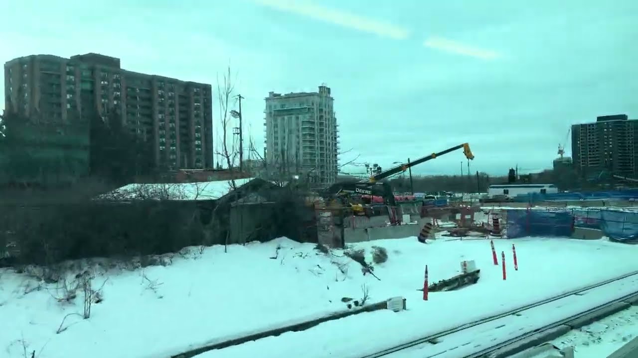 Lakeshore West GO Train Ride: Union to Confederation
