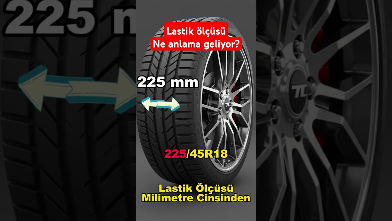 📏Lastik &Ouml;l&ccedil;&uuml;s&uuml; Ne Anlatıyor? 🚗🔍 #otolastik