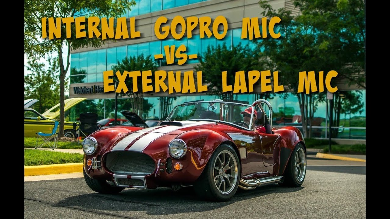 GoPro Internal Mic  VS  External Lapel Mic