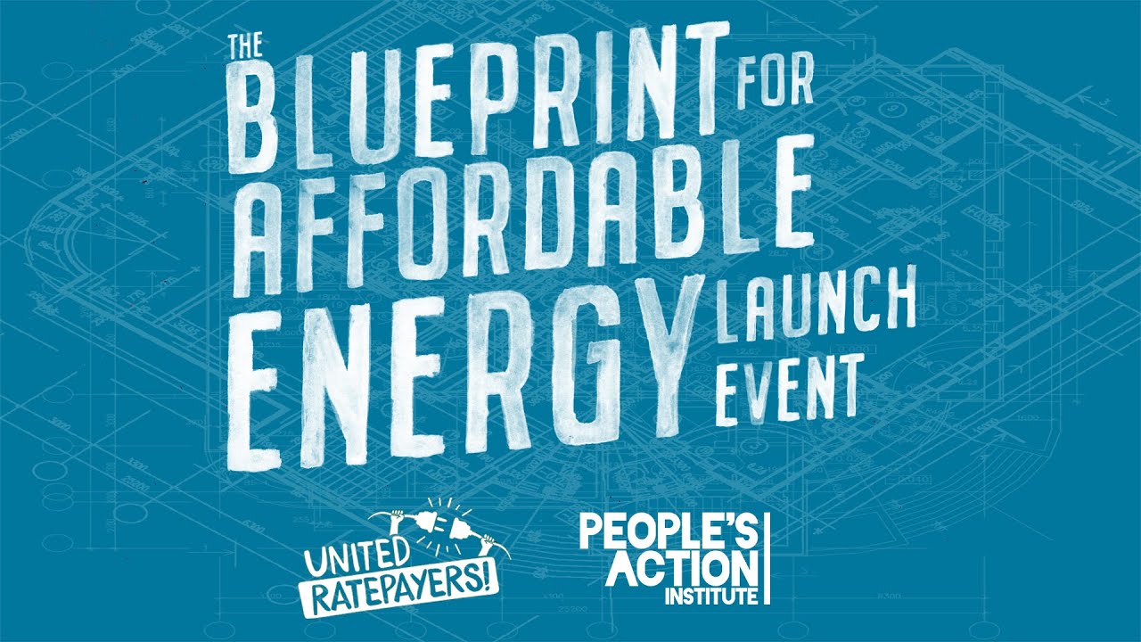 The Blueprint For Affordable Energy Launch Event
