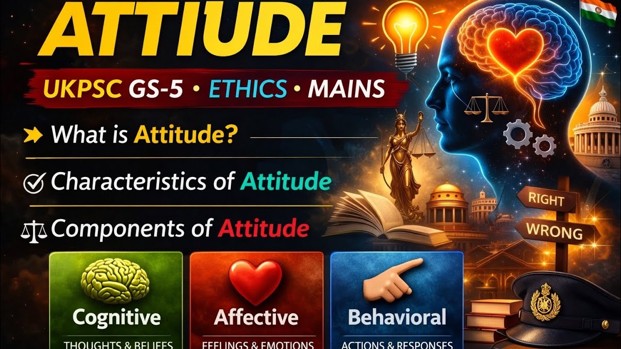 ⚡ ABC Model of Attitude Explained | UKPSC GS-4