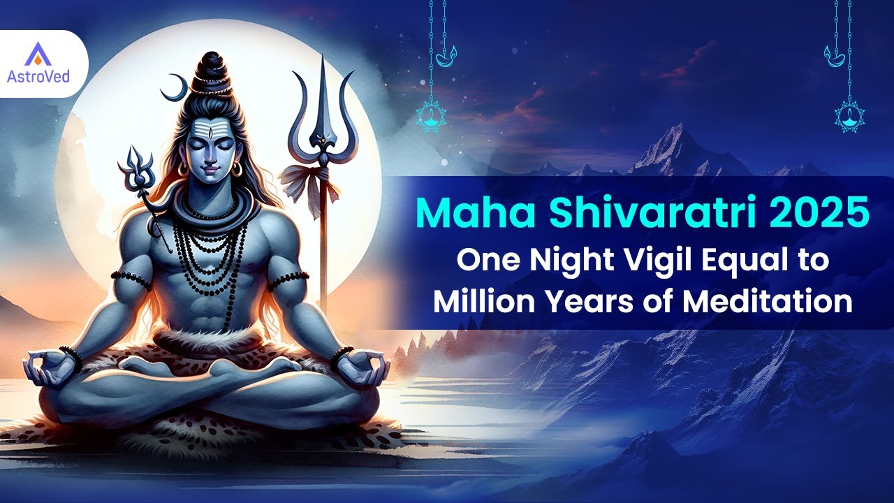 Maha Shivaratri 2025 : One Night Vigil Equal to Million Years of Meditation