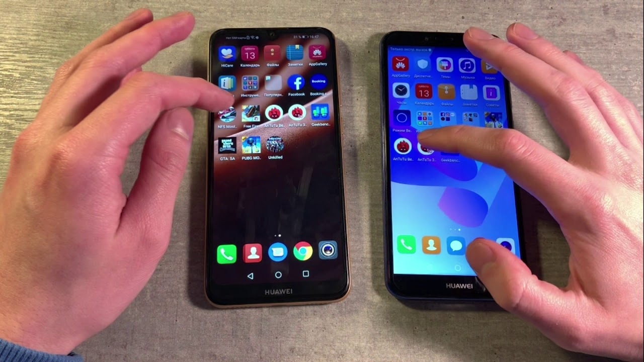 Huawei Y6 2019 vs Huawei Y6 2018