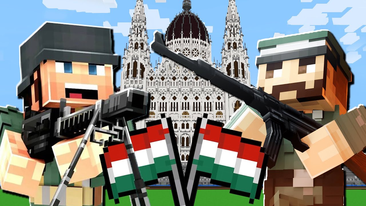 Minecraft BlockFront, MAGYAR Helyszíneken!
