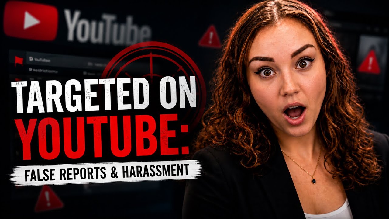 Targeted on YouTube: False Reports & Harassment. Ep 27 