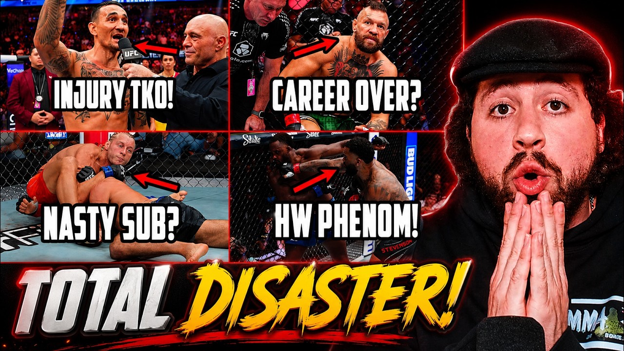 ТРАВМА МАКГРЕГОРА! Обзор UFC 329: реакция на бой Макгрегор &mdash; Холлоуэй 2 и разбор турнира