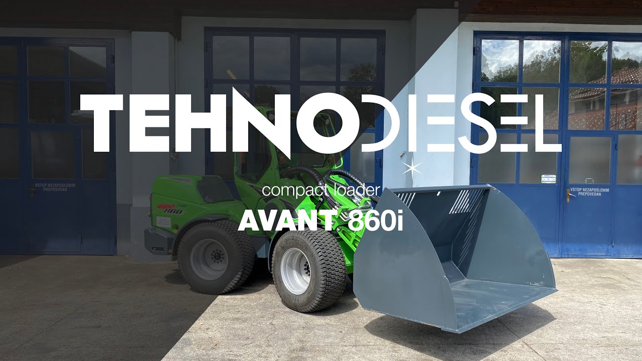 Loader Avant 860i - Tehnodiesel d.o.o.