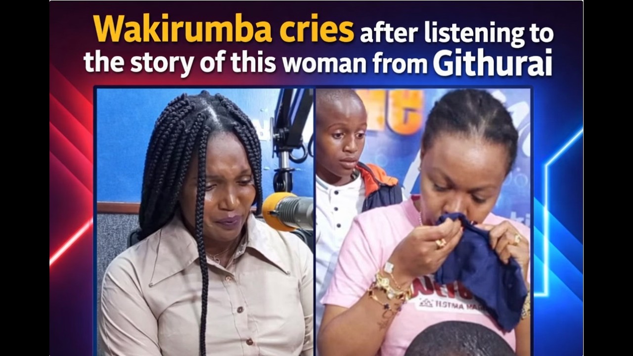 Wakirumba cries after listening to the story of this special boy from Githurai|Kameme Fm|Gathemba