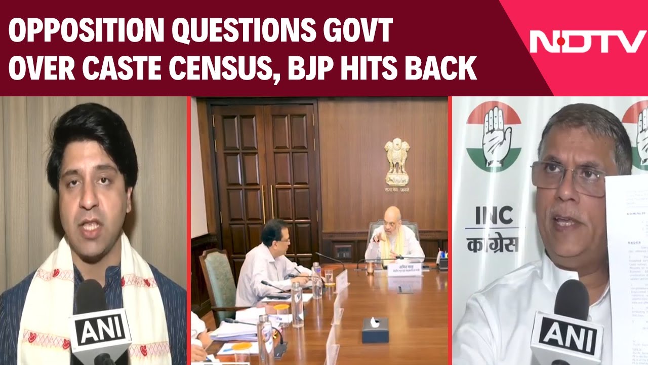 Caste Census | Opposition Questions Government Over Caste Census, BJP Hits Back