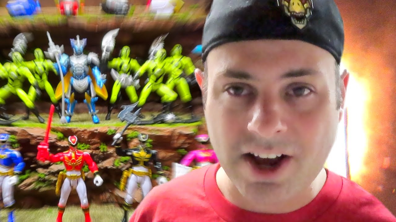 ПОТРЯСАЮЩАЯ диорама «Могучие рейнджеры», поиски игрушек по всей Америке! (17.11.22 Vlog 739)