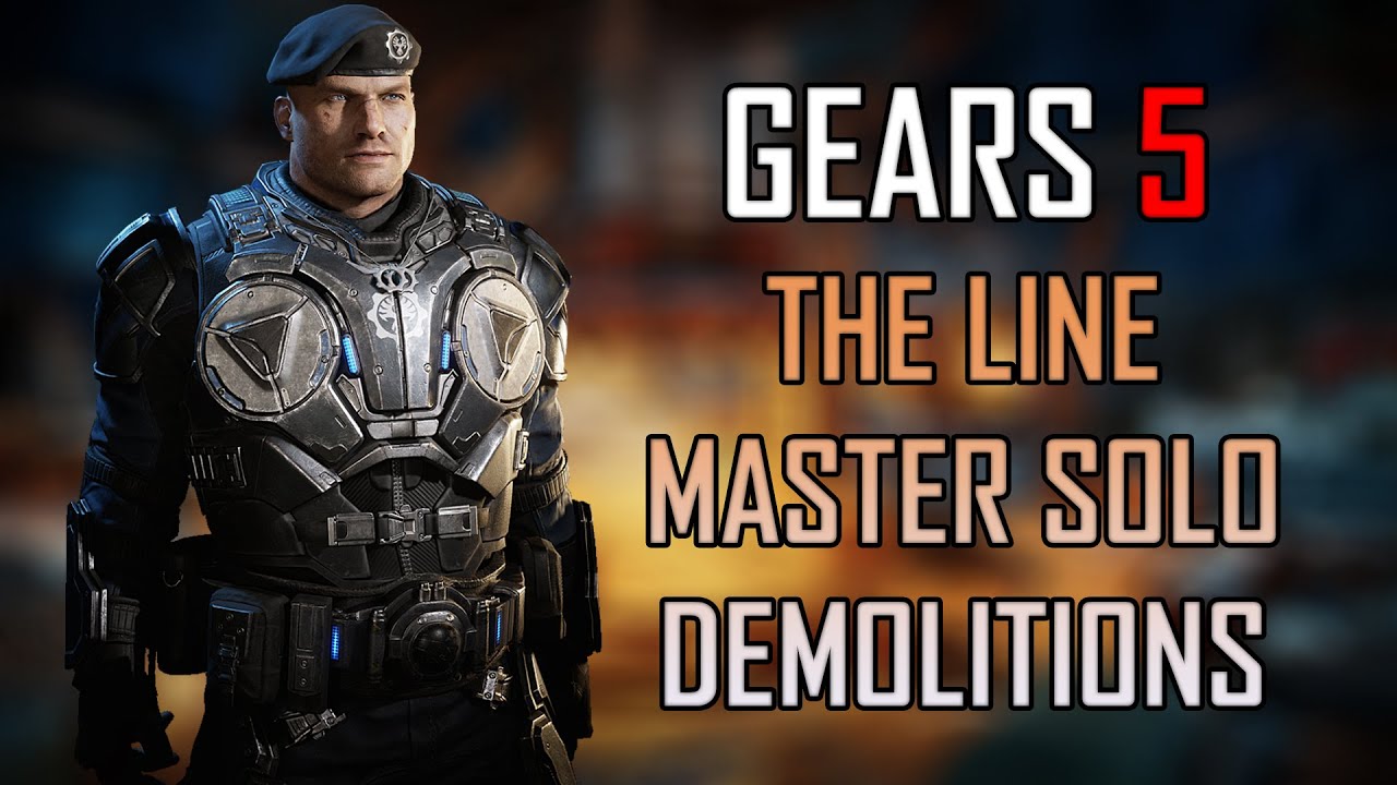 Gears 5 Master Solo Escape - The Line (Demolitions)