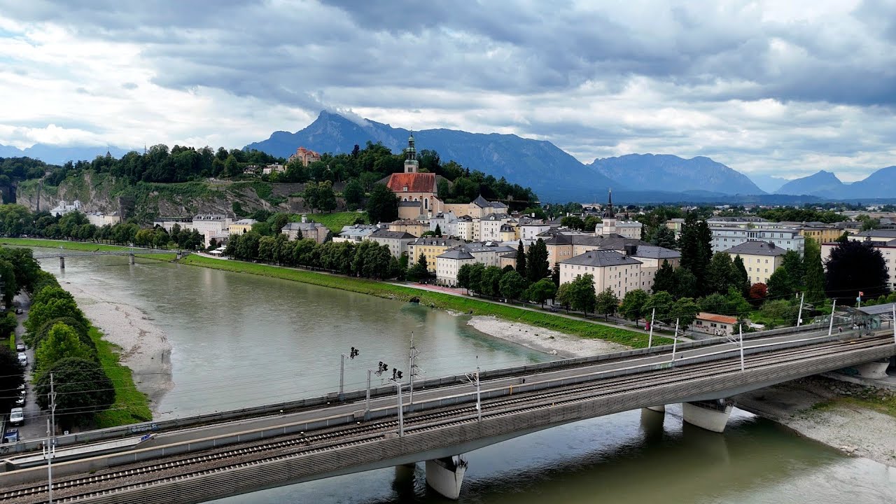 #5 Зальцбург.Велопутешествие по Австрии. #austria 