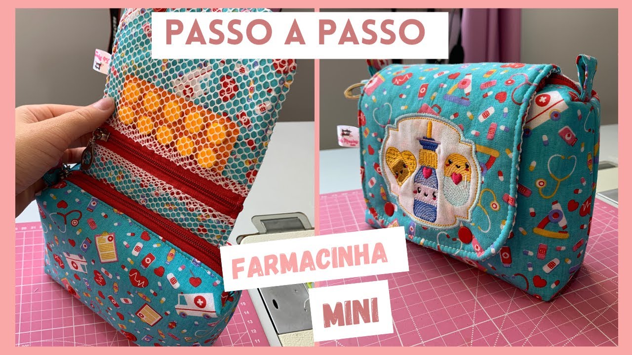 Necessaire Farmacinha - Passo a Passo - Super Fácil - ATUALIZADO