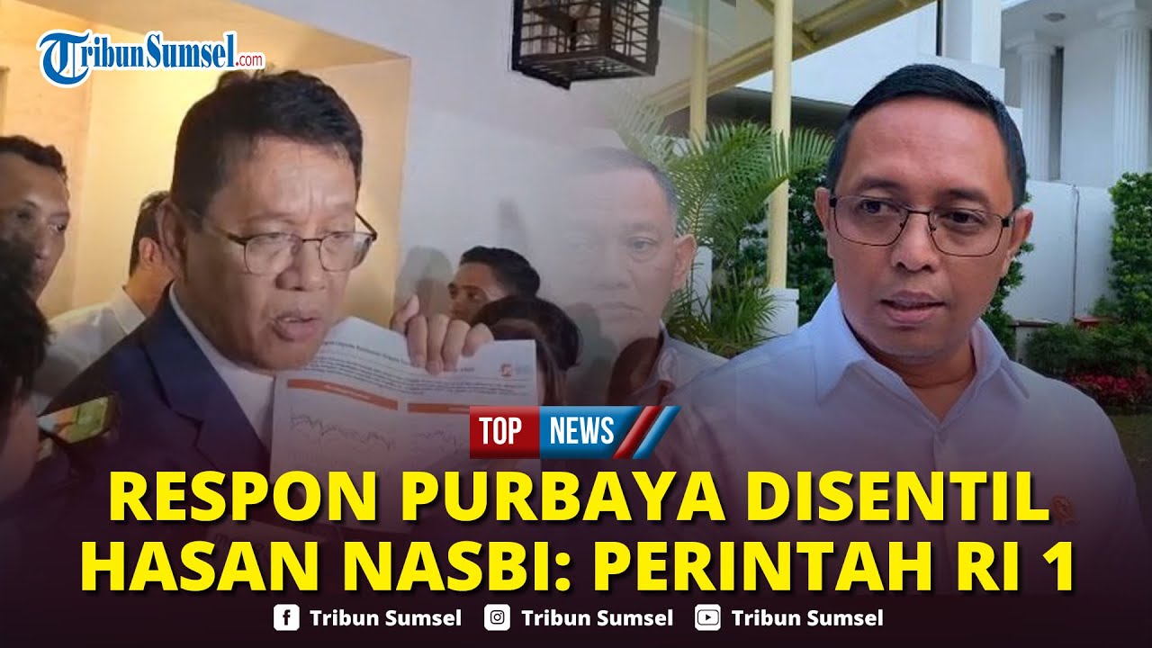 🔴Respon Menohok Purbaya usai Disebut Berbahaya oleh Hasan Nasbi: Saya Koboi, Perintah Pak Presiden