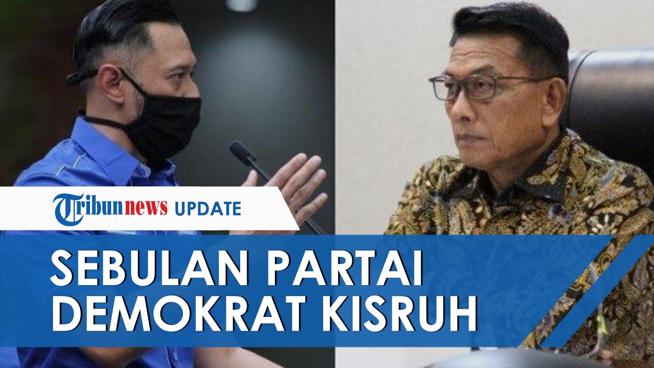 Sebulan Kisruh Partai Demokrat, Ini Aksi Kader dari Menangis, Cap Jempol Darah hingga Ancaman Santet