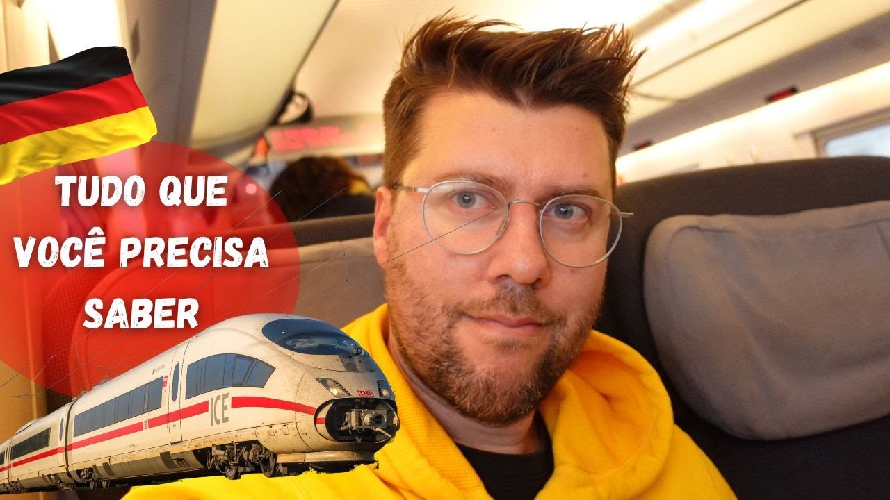 ANDAR DE TREM BALA ( ICE ) NA ALEMANHA | tickets, bagagem, reserva e tudo que você precisa saber