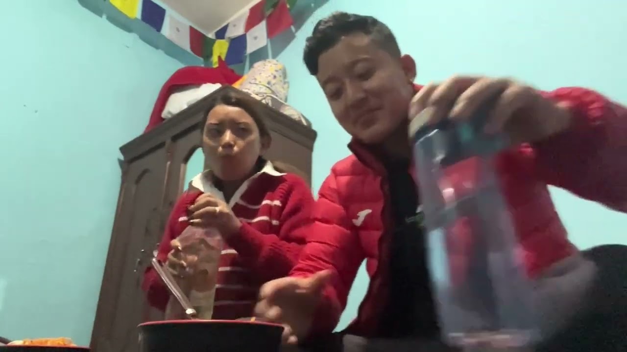 2🥚🥚2🍝🍝 challenge husbands wife😍ramailo🤣🤣🤣😂😂