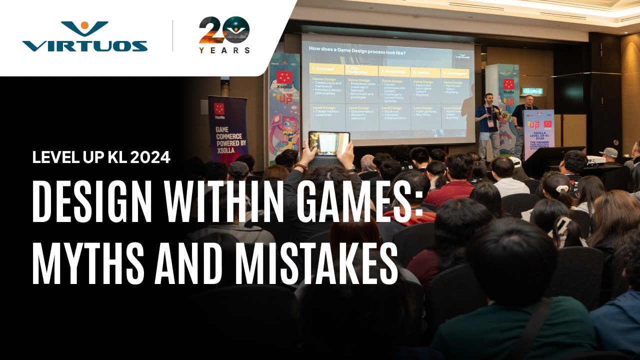 LEVEL UP KL 2024 | Design within Games: Myths and Mistakes - Randy Vasquez & Jason Spencer