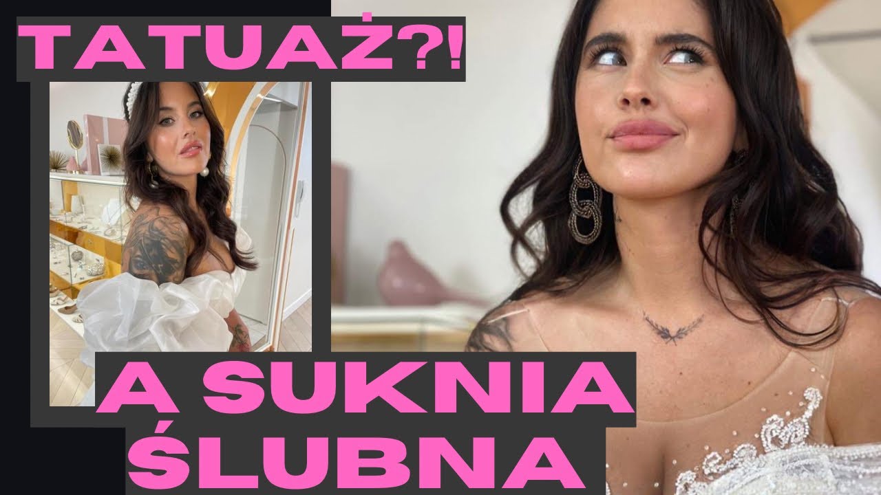 ZAKRYWAM TATUAŻE BO NIE PASUJĄ DO SUKNI ŚLUBNEJ❓❗️