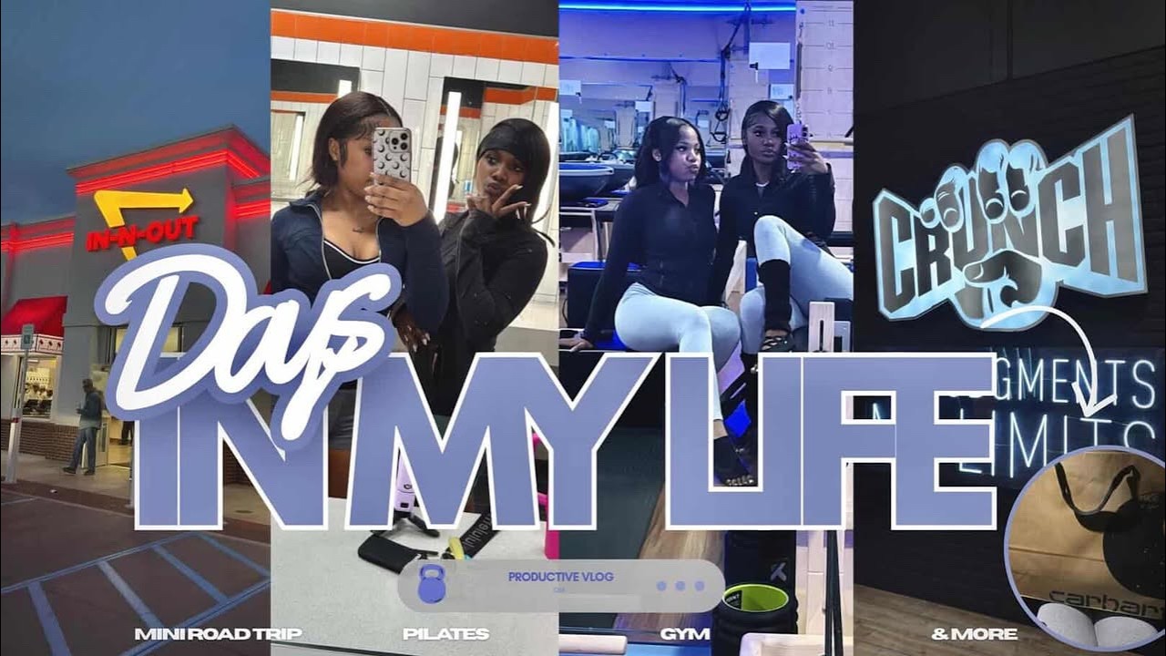 Видеоблог | Один день из моей жизни ☆ | Пилатес, шопинг, небольшая поездка в Нэшвилл, спортзал