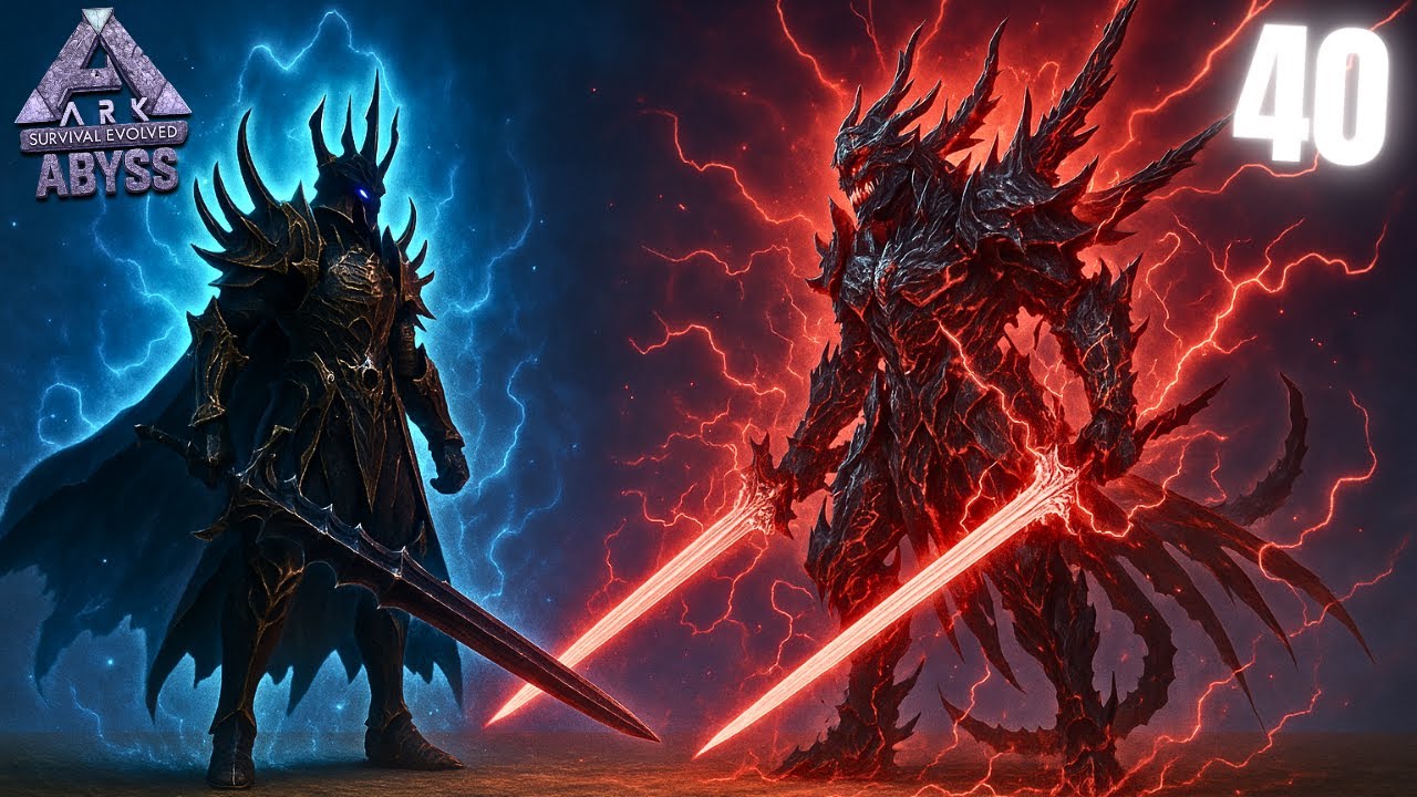 THE BATTLE OF THE GODLIKE BOSSES  in ARK Abyss ( DAY 40 )