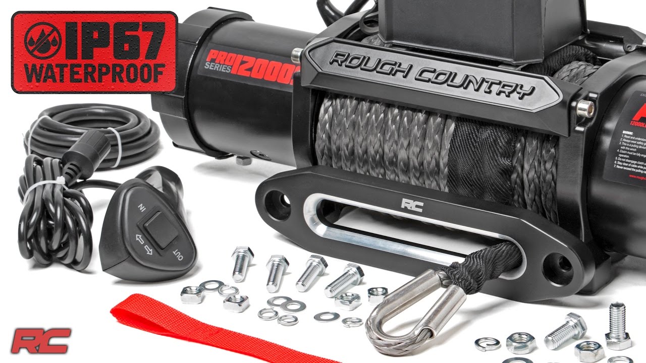 IP67 Waterproof Pro Winch by Rough Country