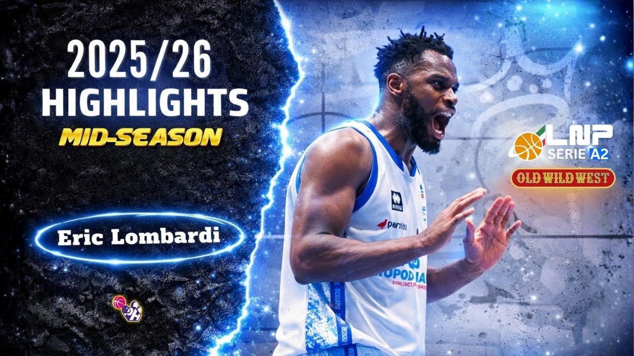Eric Lombardi  Mid-Season Highlights 2025/26 || Italy  Serie A2 || Blu Basket Bergamo