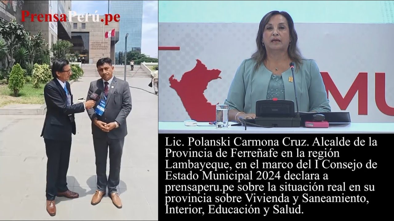 Lic.  Polanski Carmona Cruz  Alcalde de la Provincia de Ferre&ntilde;afe en la regi&oacute;n Lambayeque.