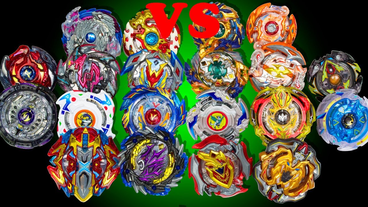 Beyblade Burst битва: Аттакующие волчки Бейблэйд Берст против Выносливых!