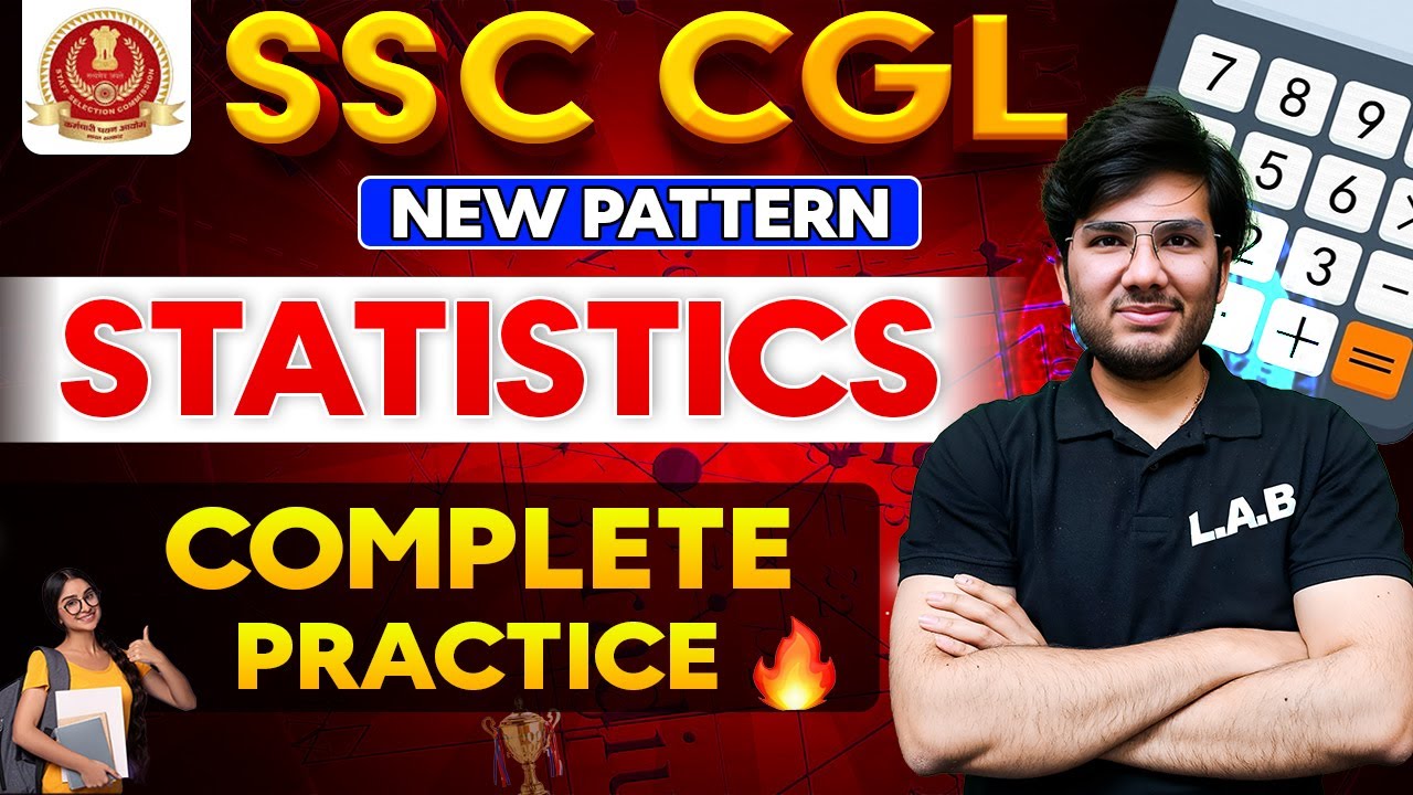 SSC CGL 2025 | SSC CGL New Pattern Statistics Questions | CGL Maths Classes by Utkarsh Sir
