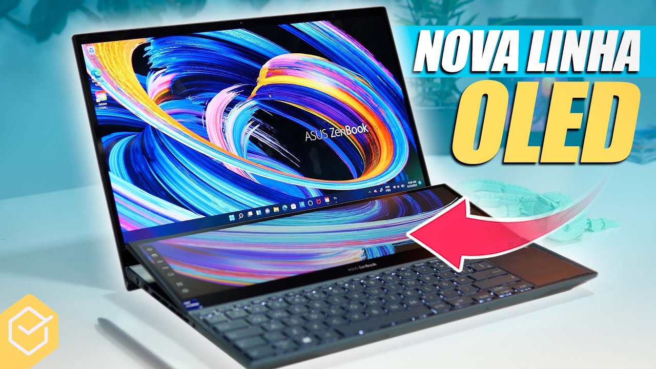 NOVOS NOTEBOOKS ASUS com TELA OLED!!
