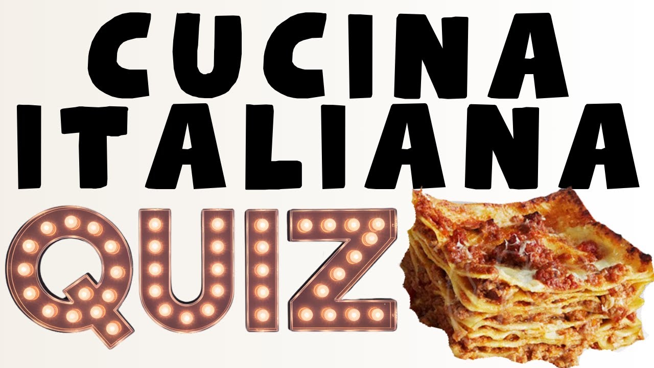 Cucina italiana Quiz - 30 domande #trivia