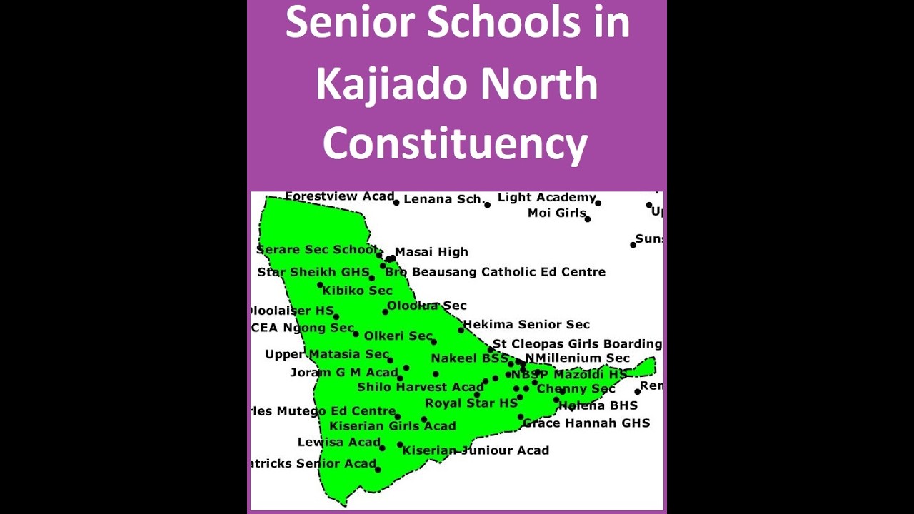 35 Senior Schools in Kajiado North [Constituency]