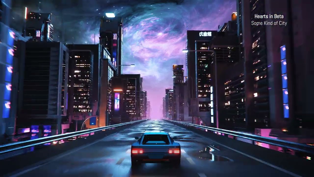 Hearts in Beta - Some Kind of City (Visualizer)