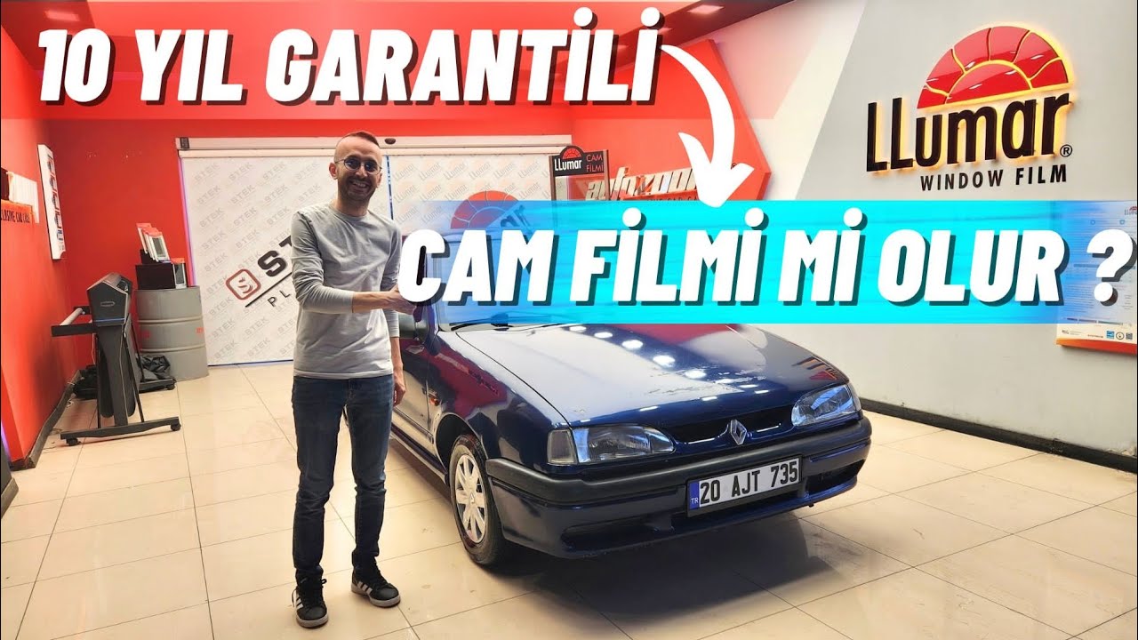 EUROPA'YA LLUMAR CAM FİLMİ YAPTIRDIK !!