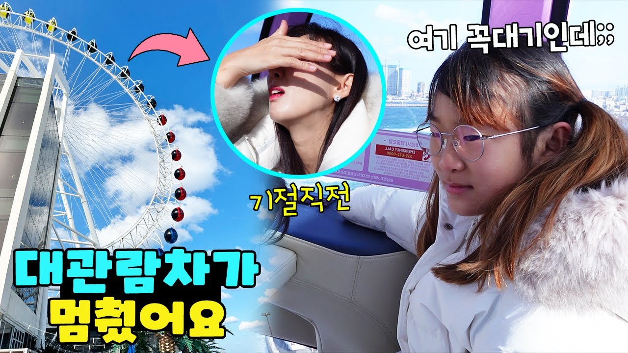 꼭대기에서 대관람차가 멈춘 이유?! 알고 봤더니 어이없네.. 가족 일상 브이로그 vlogㅣ토깽이네