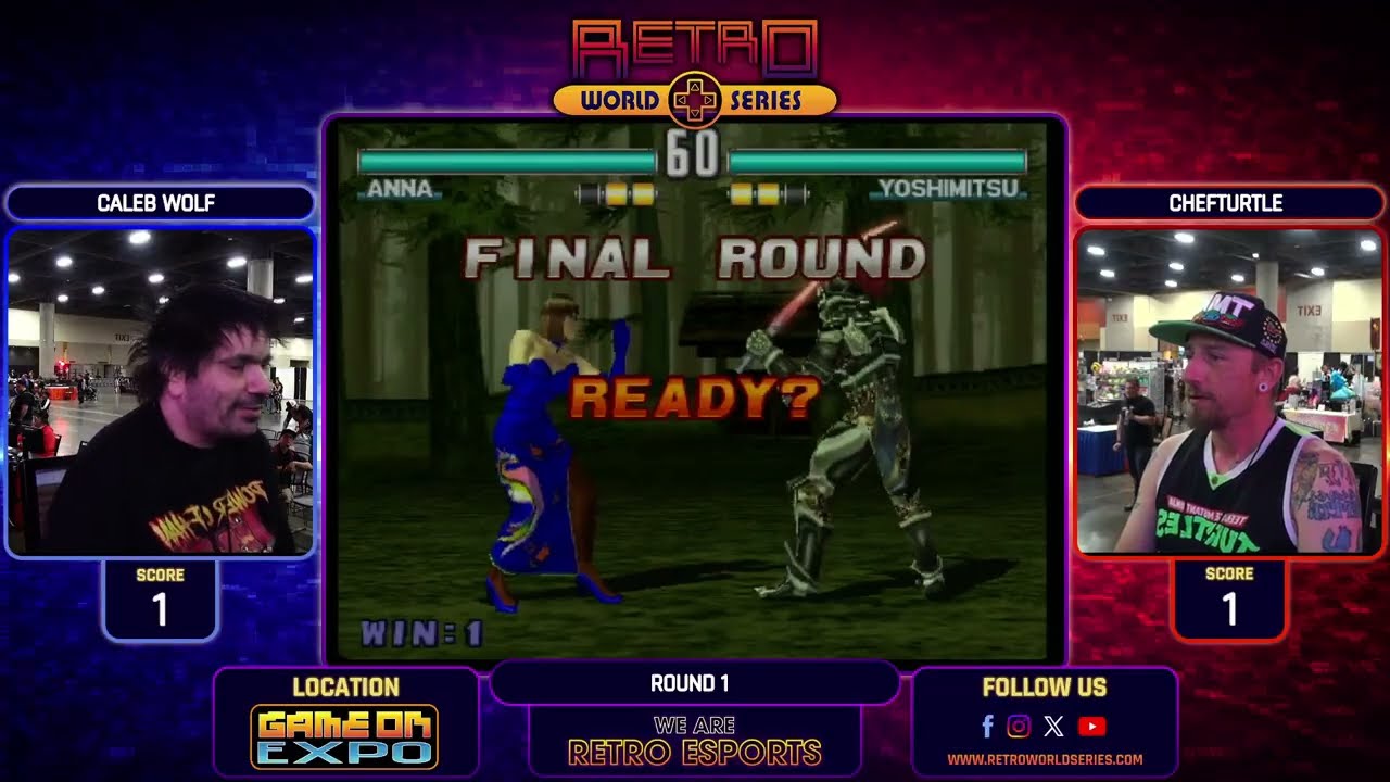 Caleb Wolf vs ChefTurtle (Round 1) - Tekken 3 - Game On Expo 2026