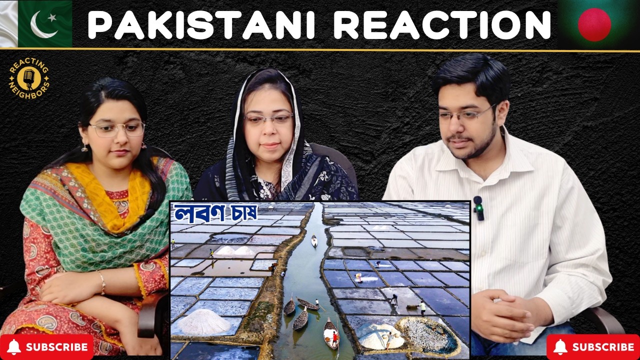 Exploring Salt Farming Techniques Using Sea Water in Bangladesh | Reaction!