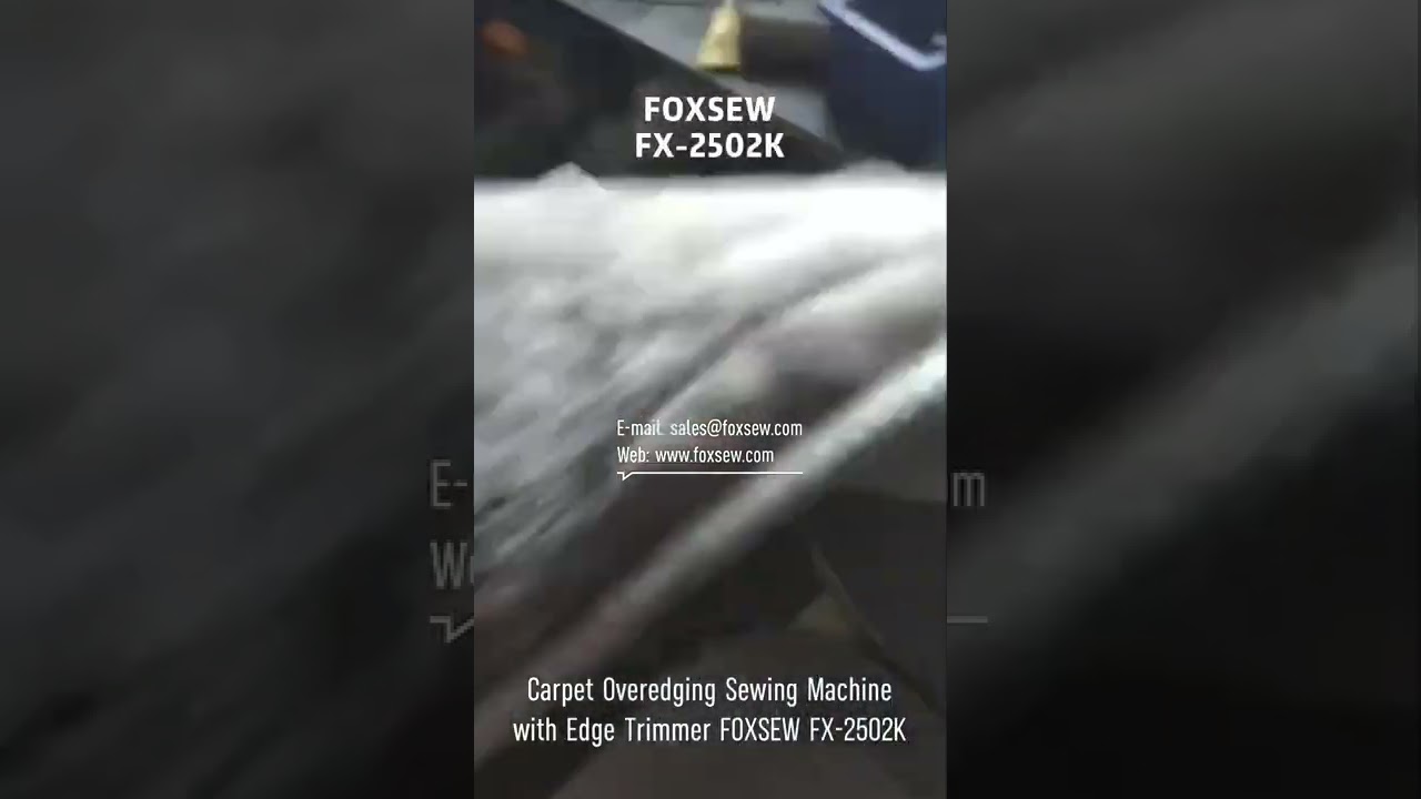 Carpet Overedging Sewing Machine with Edge Trimmer
