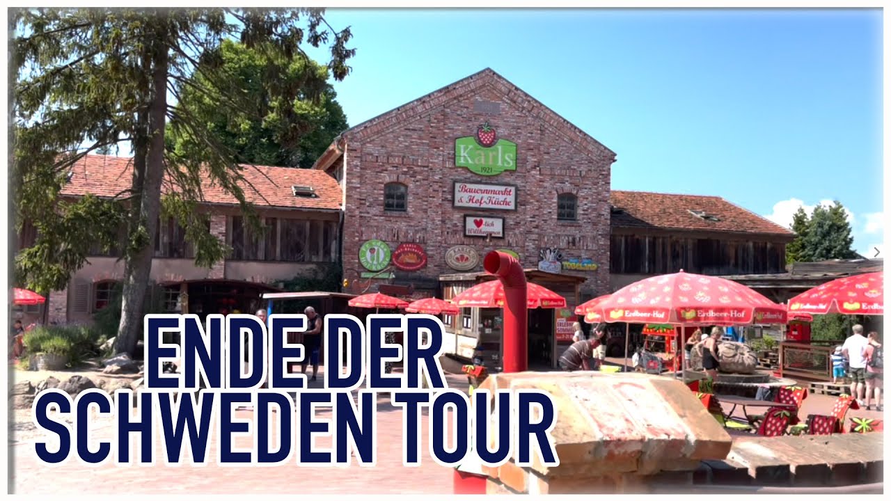 Das Ende der Schweden Tour,  mit kleinem Kaufrausch