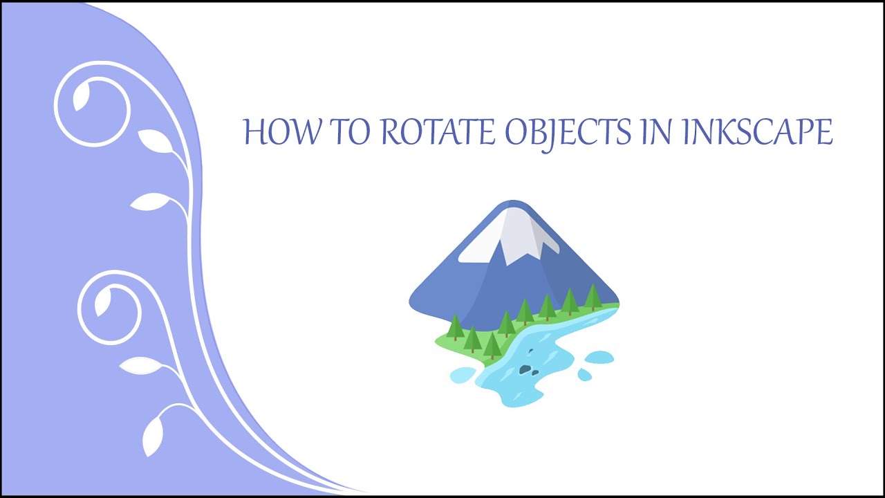 How to Rotate Objects in Inkscape