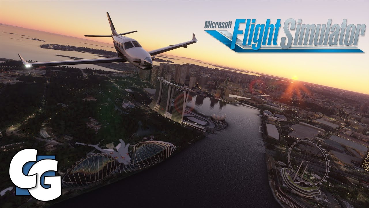 Singapore City Tour - Mid-Range PC Performance - Microsoft Flight Simulator