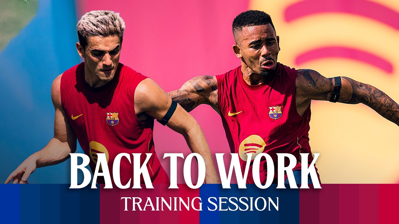 THE WORK CONTINUES | FC BARCELONA Training 🔵🔴
